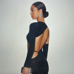 Margo Open Back Gown